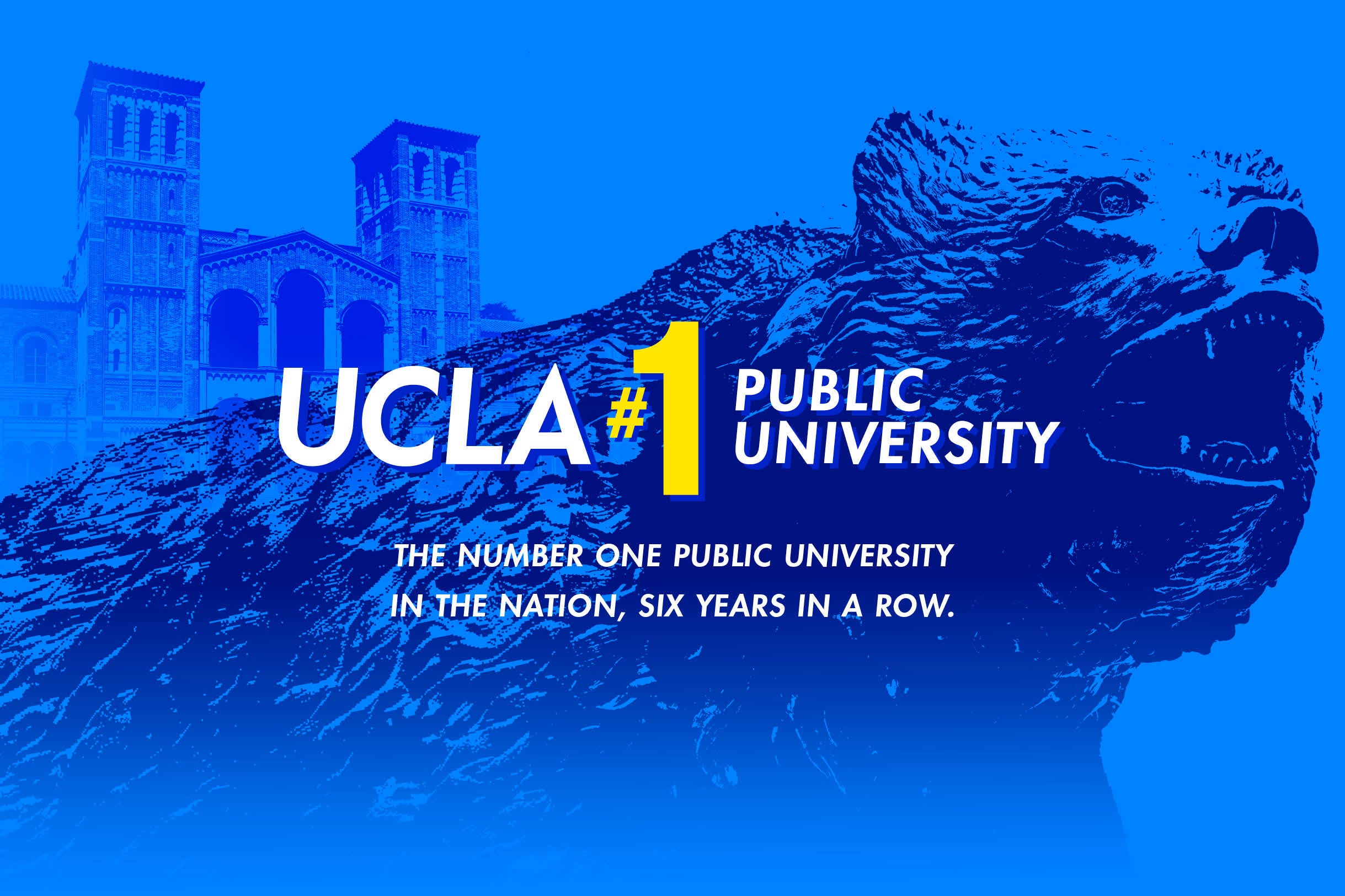 1 Because of You UCLA Once Again Named the Nation’s Best Public